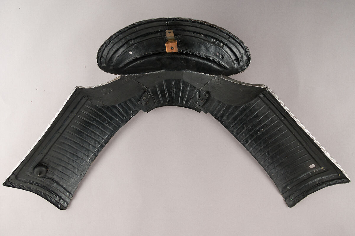 Pommel Plates of Saddle, Metal, brass, German