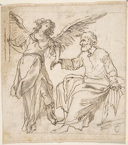 Angel Leading Saint Peter out of Prison (?)