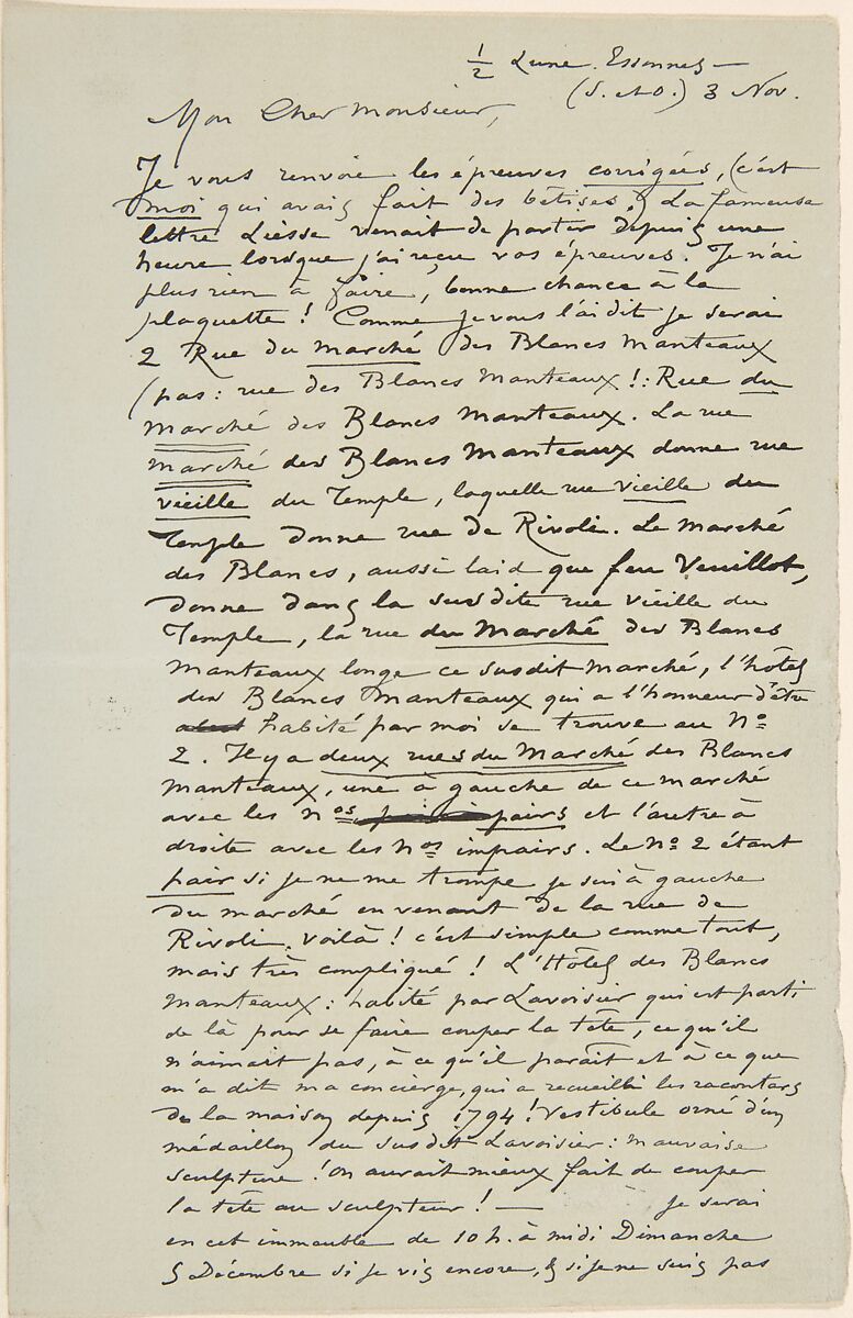 Notebook with sketches and notes, Félicien Rops (Belgian, Namur 1833–1898 Essonnes), Graphite