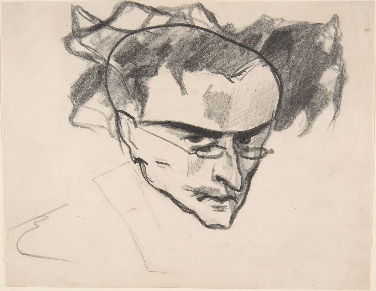 Notebook with sketches and notes, Félicien Rops (Belgian, Namur 1833–1898 Essonnes), Graphite