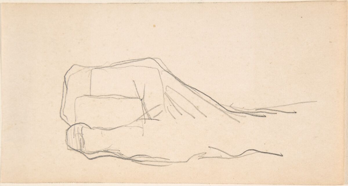 Notebook with sketches and notes, Félicien Rops (Belgian, Namur 1833–1898 Essonnes), Graphite