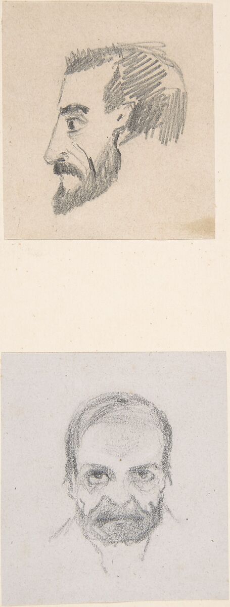 Notebook with sketches and notes, Félicien Rops (Belgian, Namur 1833–1898 Essonnes), Graphite