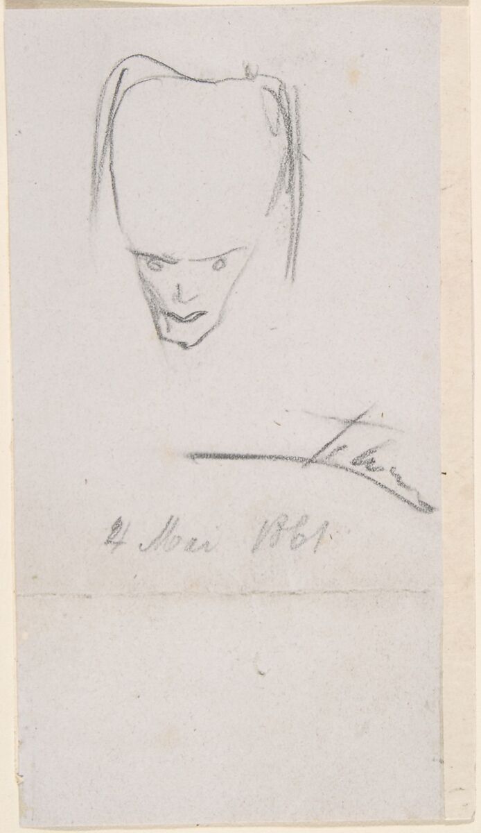 Notebook with sketches and notes, Félicien Rops (Belgian, Namur 1833–1898 Essonnes), Graphite