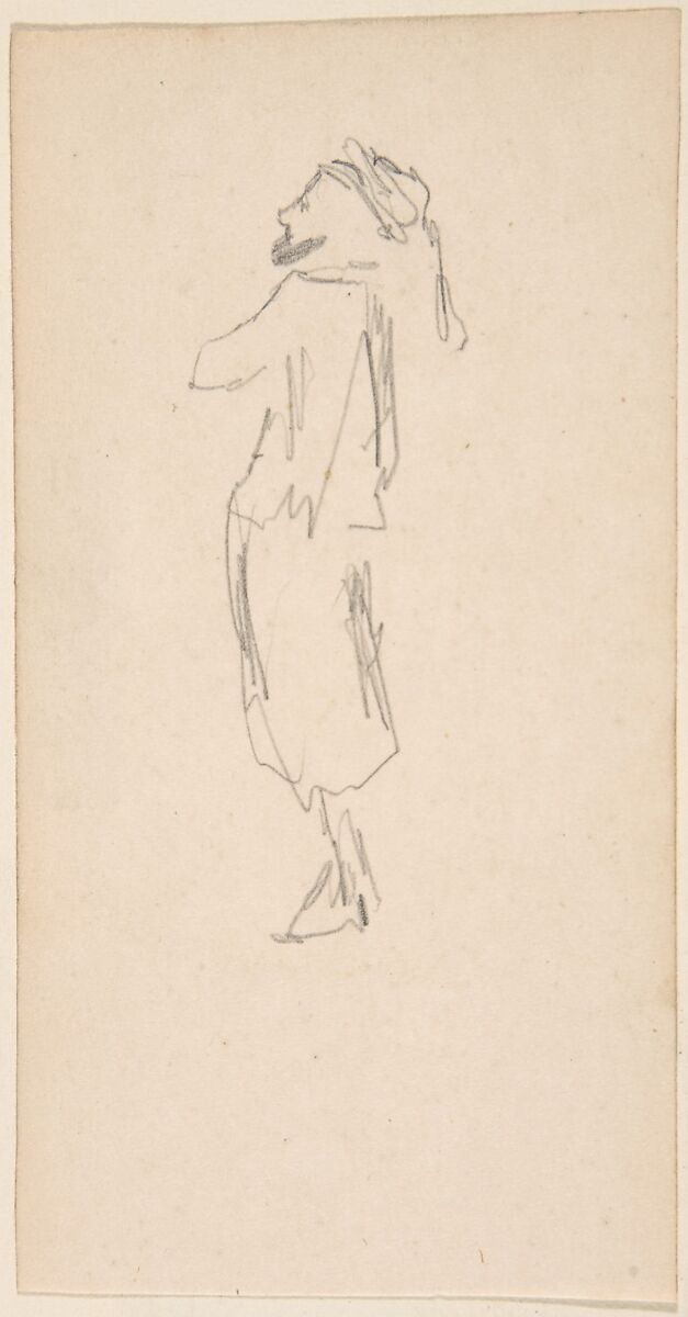 Notebook with sketches and notes, Félicien Rops (Belgian, Namur 1833–1898 Essonnes), Graphite
