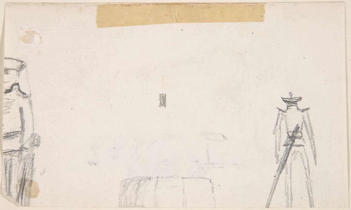 Notebook with sketches and notes, Félicien Rops (Belgian, Namur 1833–1898 Essonnes), Graphite