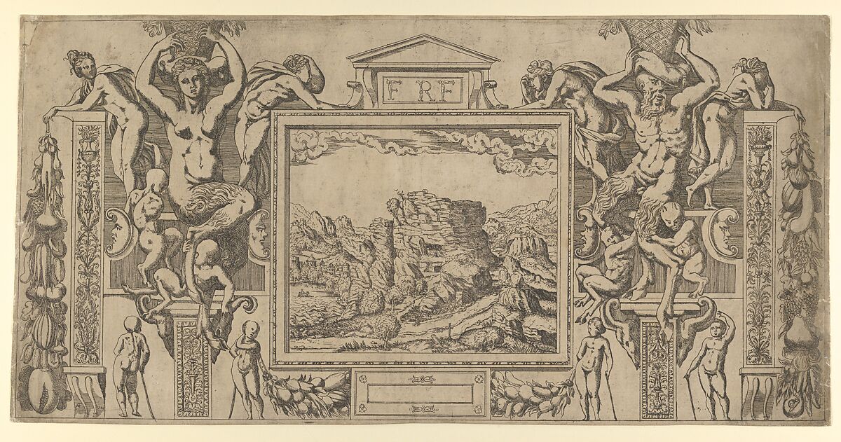 Frame of Ignorance Defeated, Antonio Fantuzzi (Italian, active France, 1537–45), Etching 