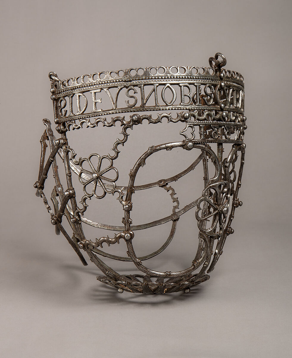 Horse Muzzle, Iron, German