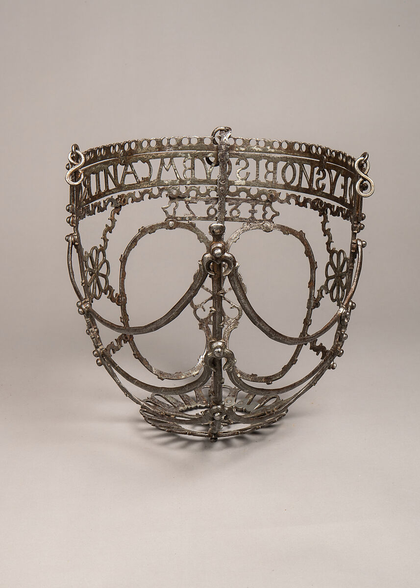 Horse Muzzle, Iron, German