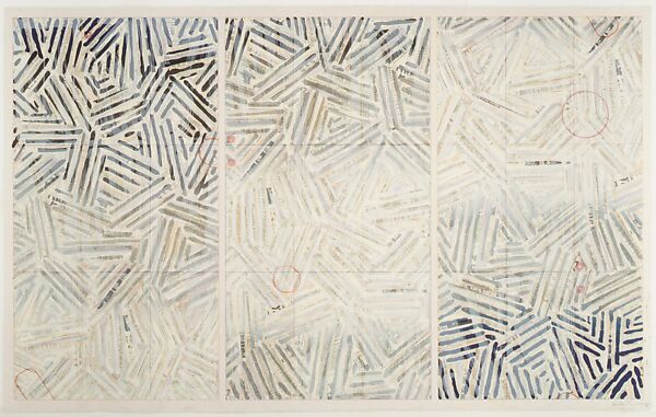 Usuyuki, Jasper Johns (American, born Augusta, Georgia, 1930), Screenprint