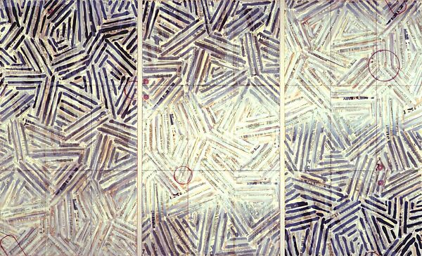 Usuyuki, Jasper Johns (American, born Augusta, Georgia, 1930), Screenprint