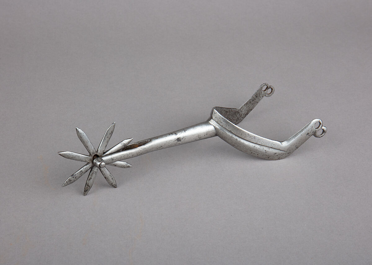 Rowel Spur, Iron alloy, European 