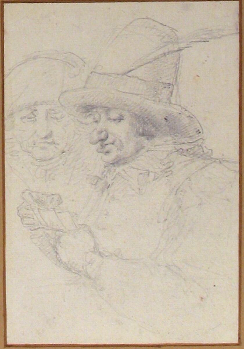 Replacements in the Parisian Guard Playing Cards, Baron Dominique Vivant Denon (French, Givry 1747–1825 Paris), Black chalk