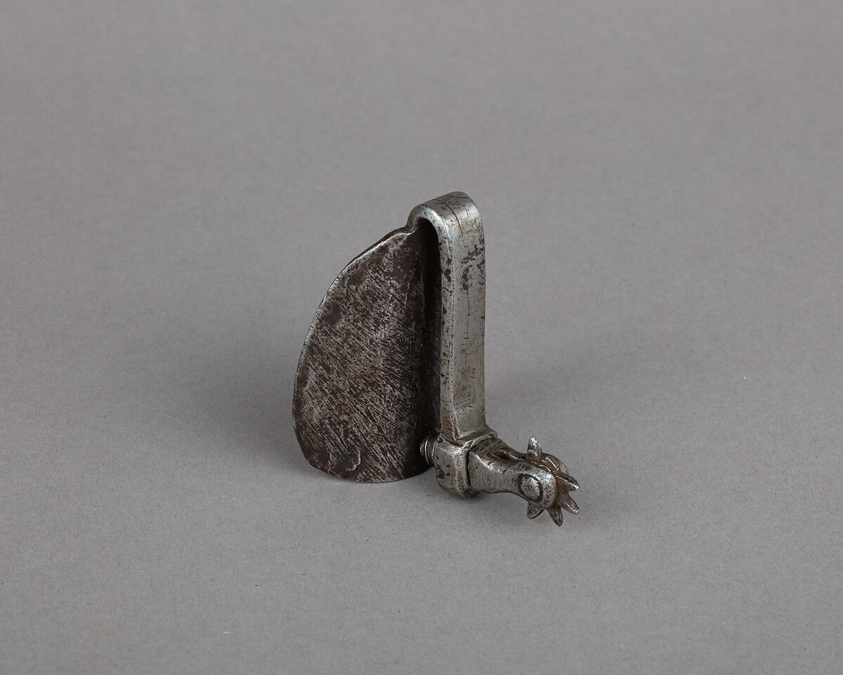 Rowel Spur, Iron alloy, German