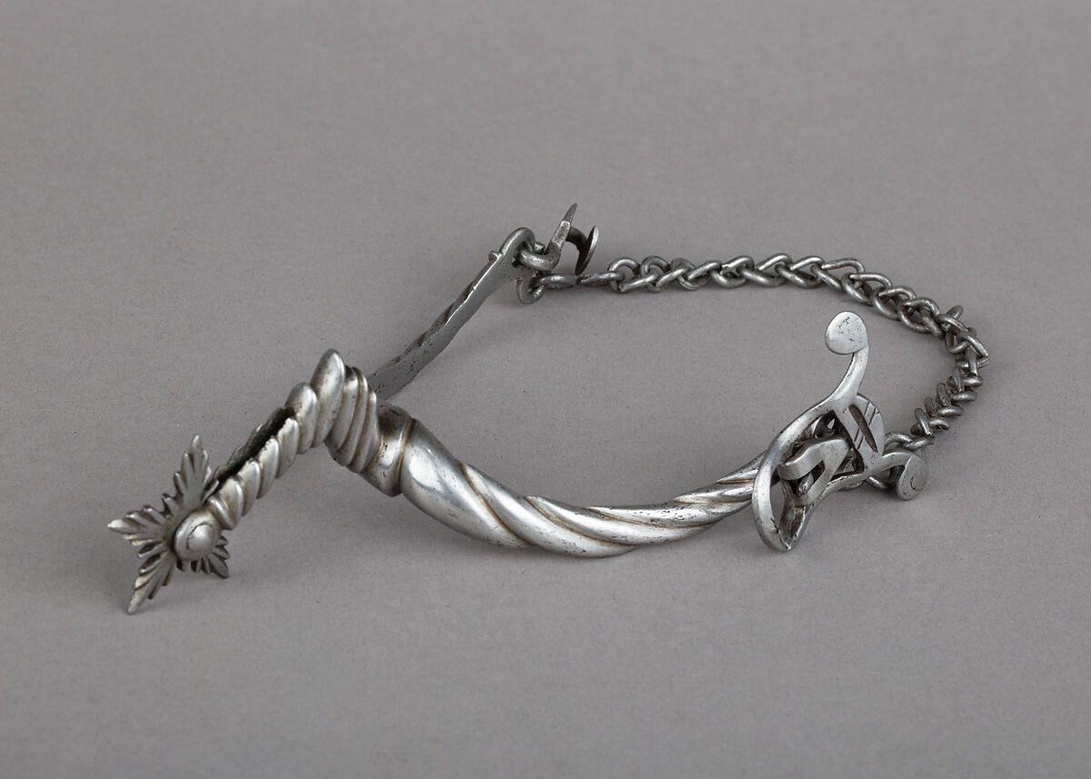 Rowel Spur, Iron alloy, German