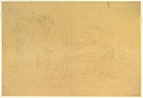 Mythological Scene, from the Legend of Cupid and Psyche