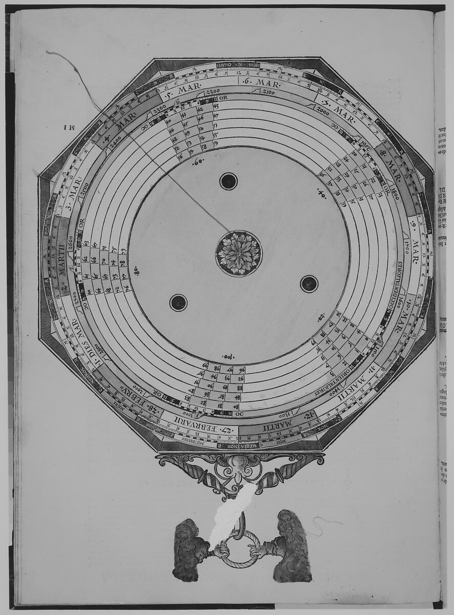 Astronomicum Caesareum, Michael Ostendorfer (German, (?) ca. 1490–1549 Regensburg), Hand-colored woodcuts