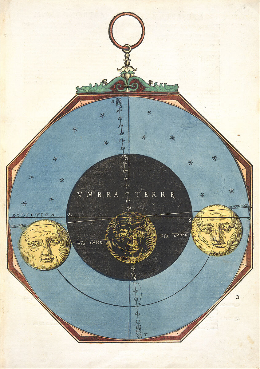 Astronomicum Caesareum, Michael Ostendorfer (German, (?) ca. 1490–1549 Regensburg), Hand-colored woodcuts