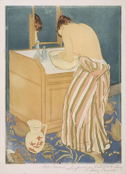 Mary Cassatt | Woman Bathing (La Toilette) | The Metropolitan Museum of Art