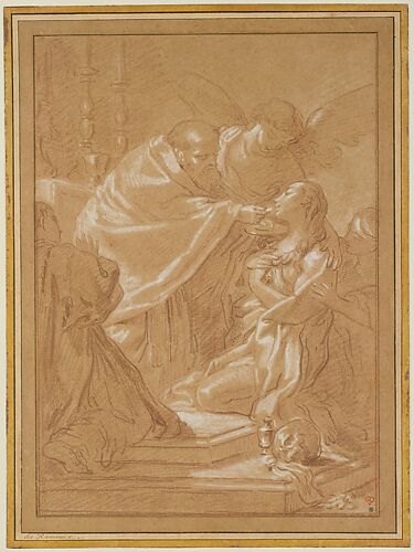 The Last Communion of St. Mary Magdalen, after Benedetto Luti