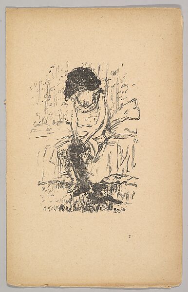 Three Illustrations, from "Marie" by Peter Nansen, Pierre Bonnard (French, Fontenay-aux-Roses 1867–1947 Le Cannet), Lithographs 