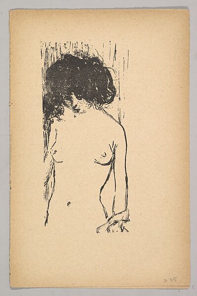 Three Illustrations, from "Marie" by Peter Nansen, Pierre Bonnard (French, Fontenay-aux-Roses 1867–1947 Le Cannet), Lithographs