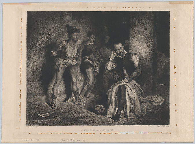 Tasso in Prison, from 