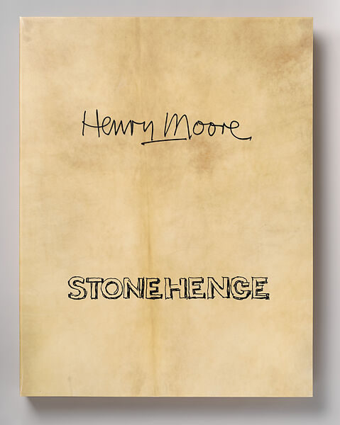 Stonehenge Title Page, Henry Moore (British, Castleford 1898–1986 Much Hadham), Etching and aquatint