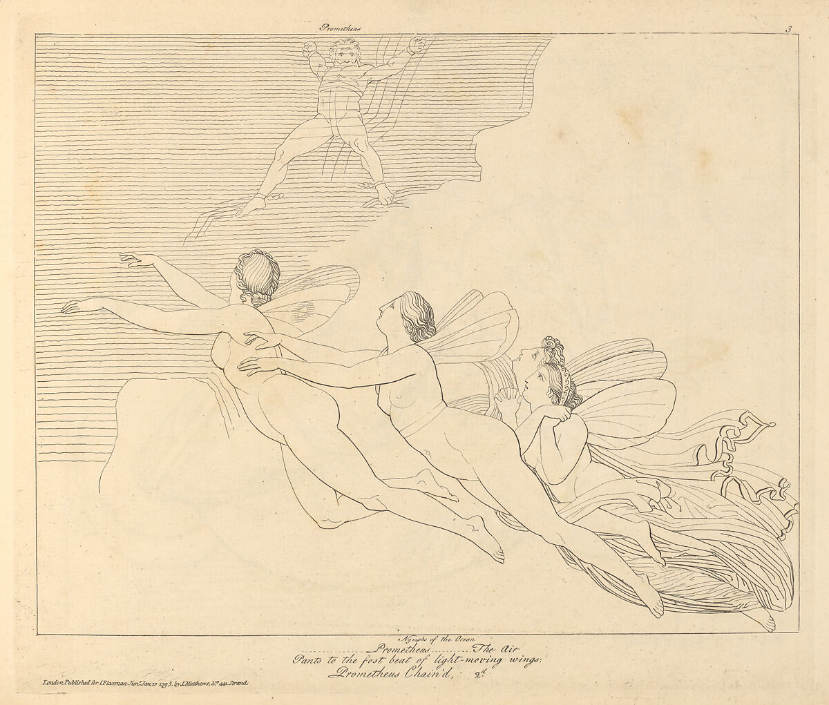 The Iliad of Homer, The Odyssey of Homer, Compositions from The Tragedies of Aeschylus, and The Theogony, Works and Days of Hesiod, After John Flaxman (British, York 1755–1826 London), Illustrations: line engraving and stipple engraving (Hesiod only)