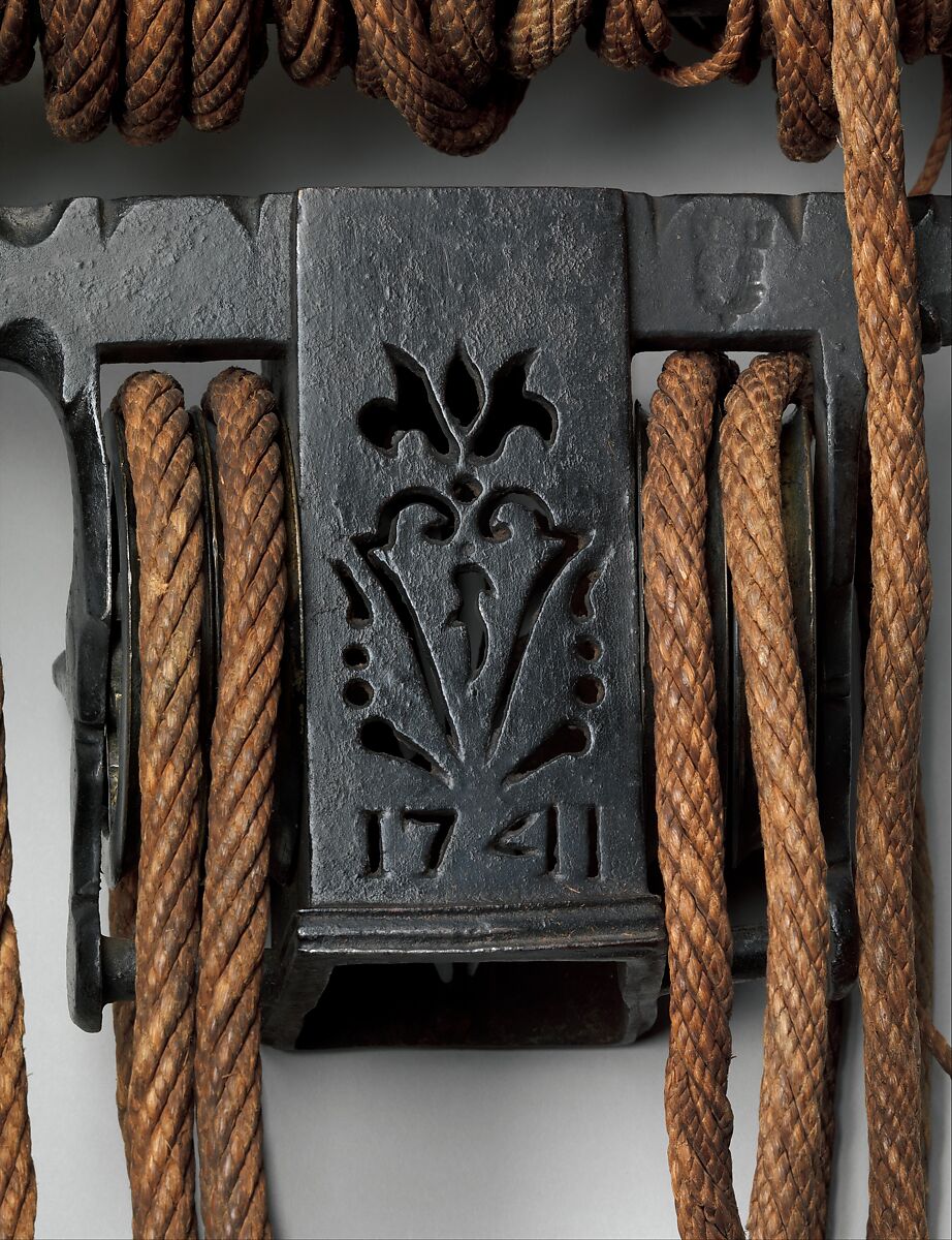 Target Crossbow with Windlass, Steel, wood (boxwood, pearwood, and possibly paduk), copper alloy, staghorn, horn, mother-of-pearl, hemp, probably Belgian or Dutch