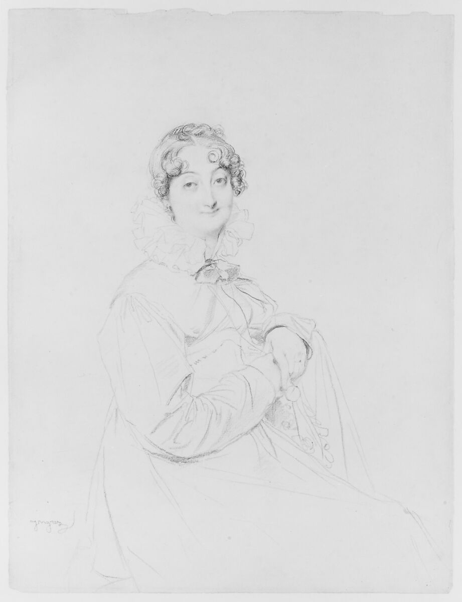 Comtesse Turpin de Crissé, Jean Auguste Dominique Ingres (French, Montauban 1780–1867 Paris), Graphite
