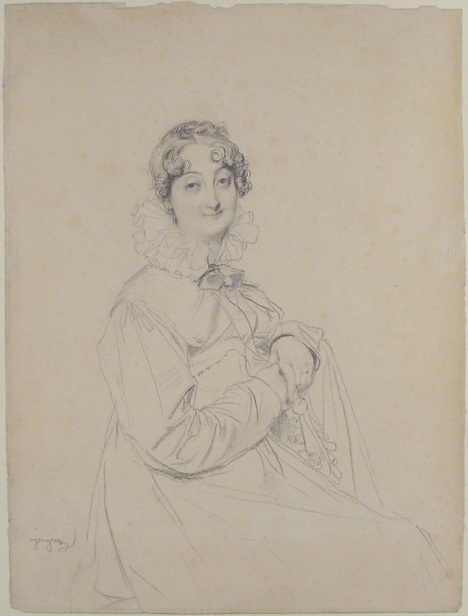 Comtesse Turpin de Crissé, Jean Auguste Dominique Ingres (French, Montauban 1780–1867 Paris), Graphite