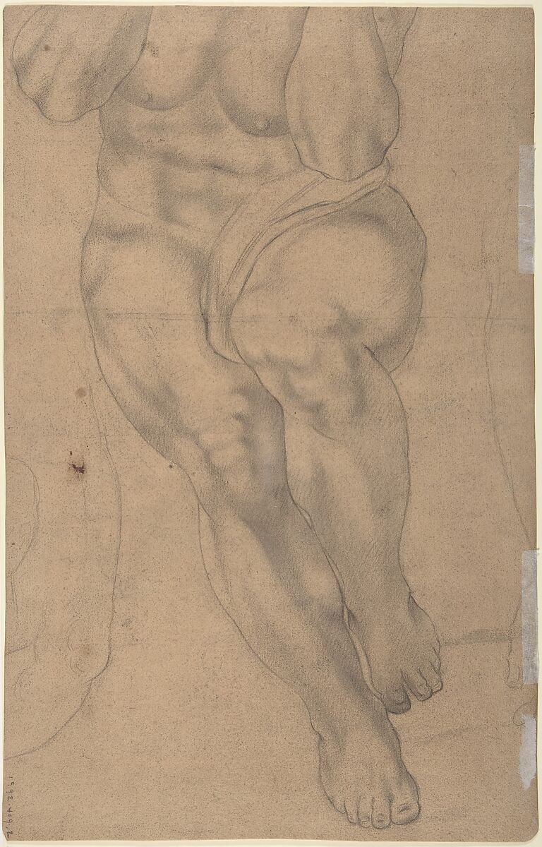 The Last Supper, Louis Lafitte (French, Paris 1770–1828 Paris), Black chalk, heightened with white