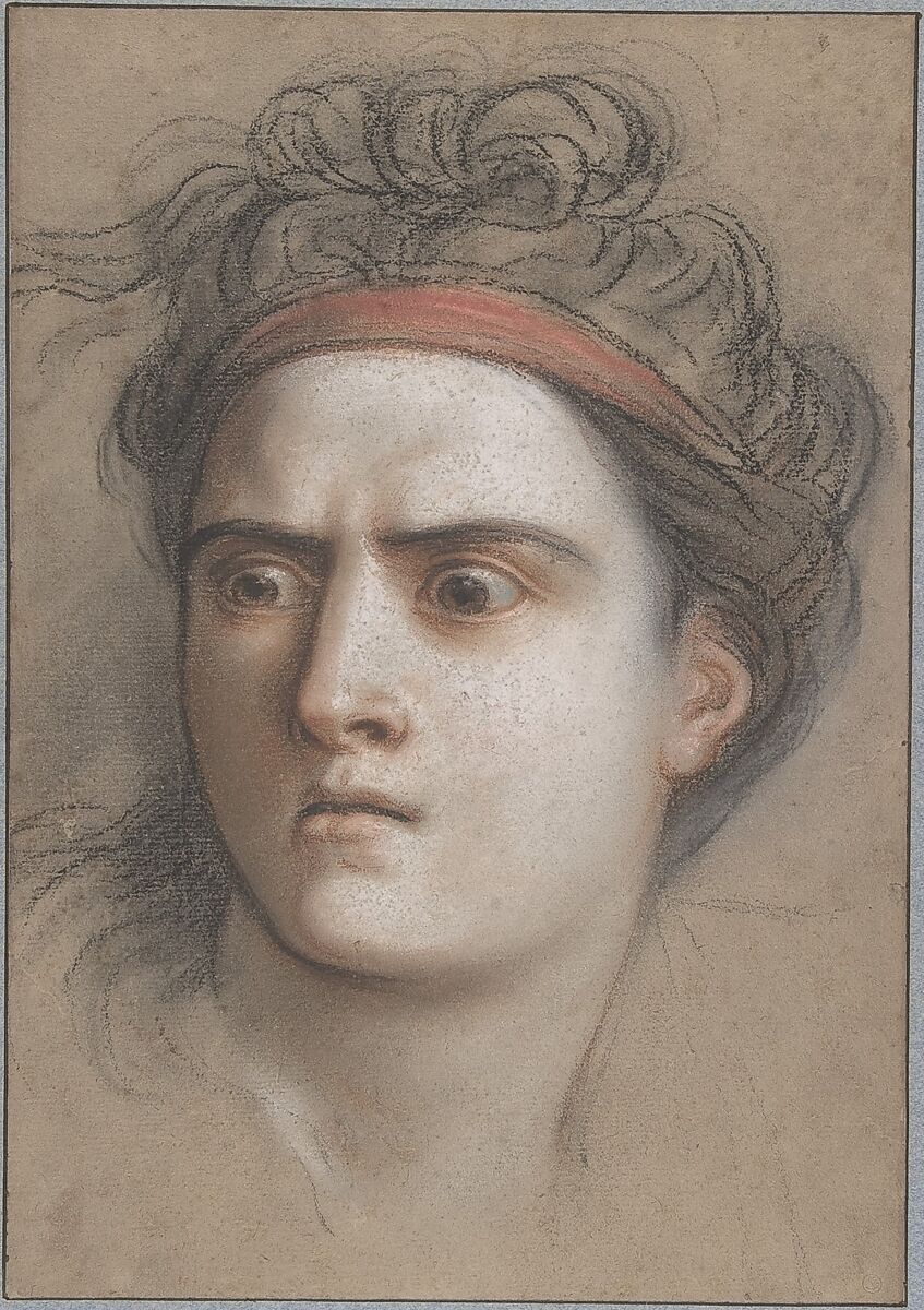 Medea, Charles Antoine Coypel (French, Paris 1694–1752 Paris), Pastel 