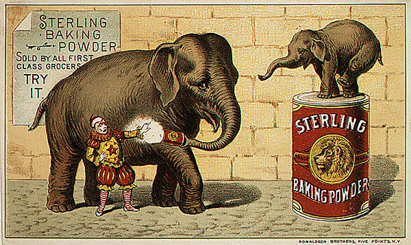 Sterling Baking Powder, Donaldson Brothers (American, New York), Chromolithograph 