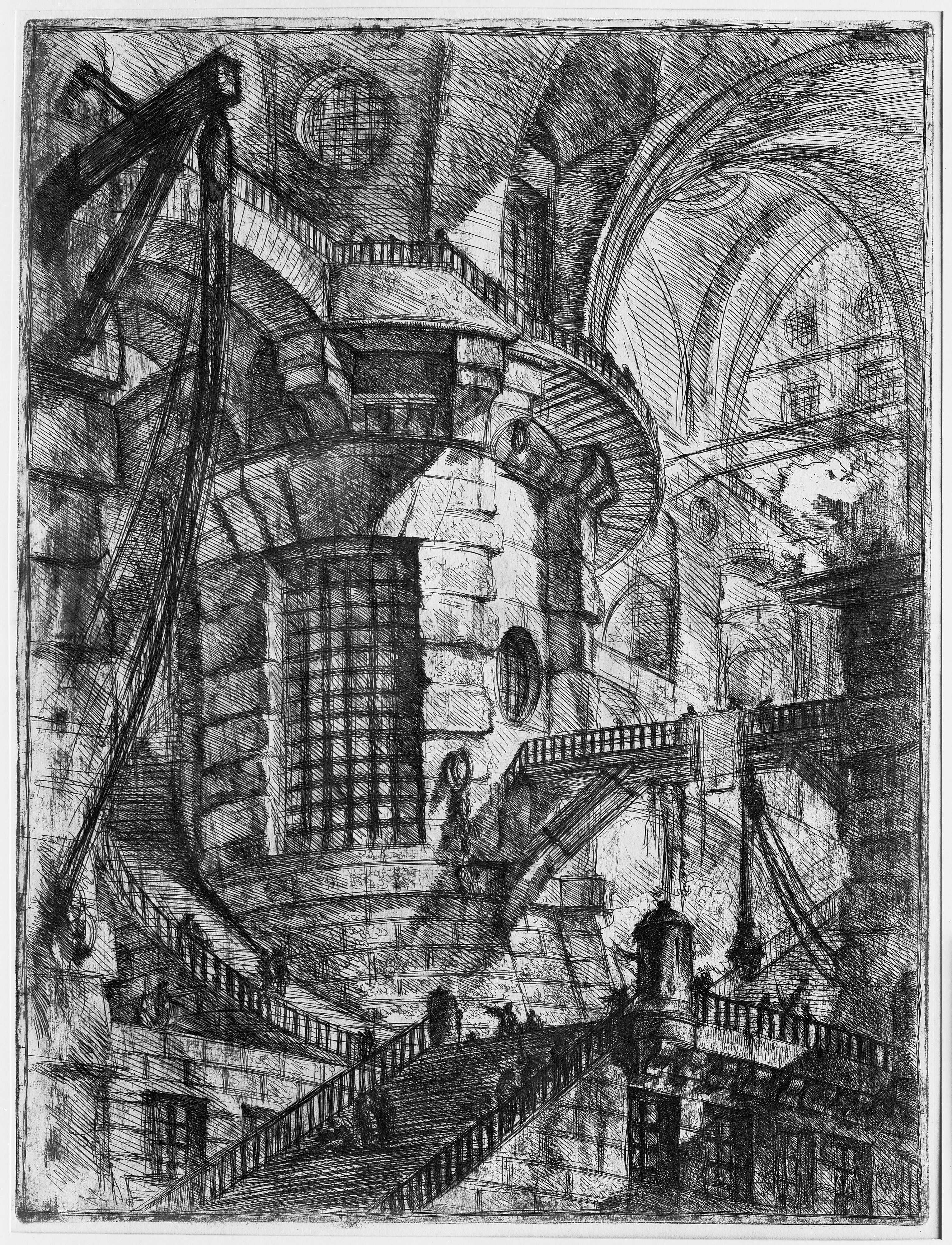 Giovanni Battista Piranesi - The Round Tower, from 