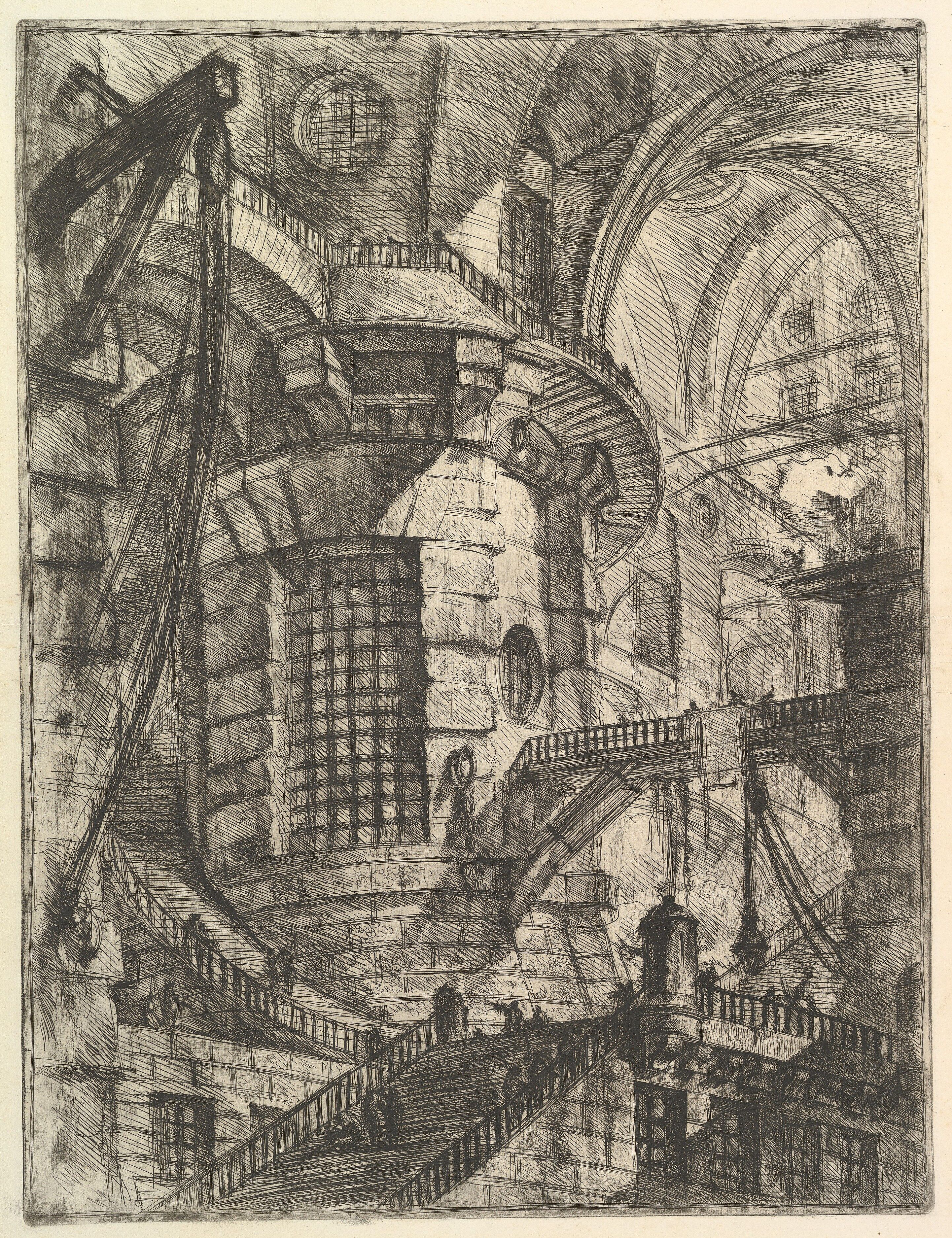 Giovanni Battista Piranesi - The Round Tower, from 