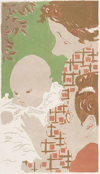 Family Scene, from "L'Estampe Originale", Pierre Bonnard (French, Fontenay-aux-Roses 1867–1947 Le Cannet), Color lithograph