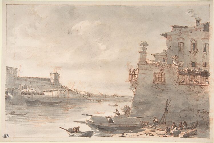 The Tiber at the Outskirts of Rome