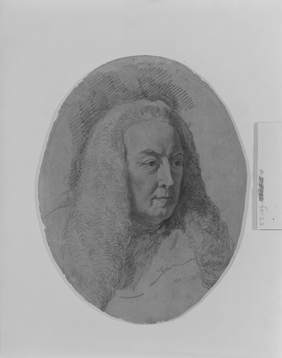 William Murray, 1st Earl of Mansfield, Francesco Bartolozzi (Italian, Florence 1728–1815 Lisbon), Black and red chalk, varnished