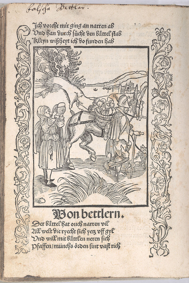Das Narrenschyff, Albrecht Dürer (German, Nuremberg 1471–1528 Nuremberg), Woodcut
