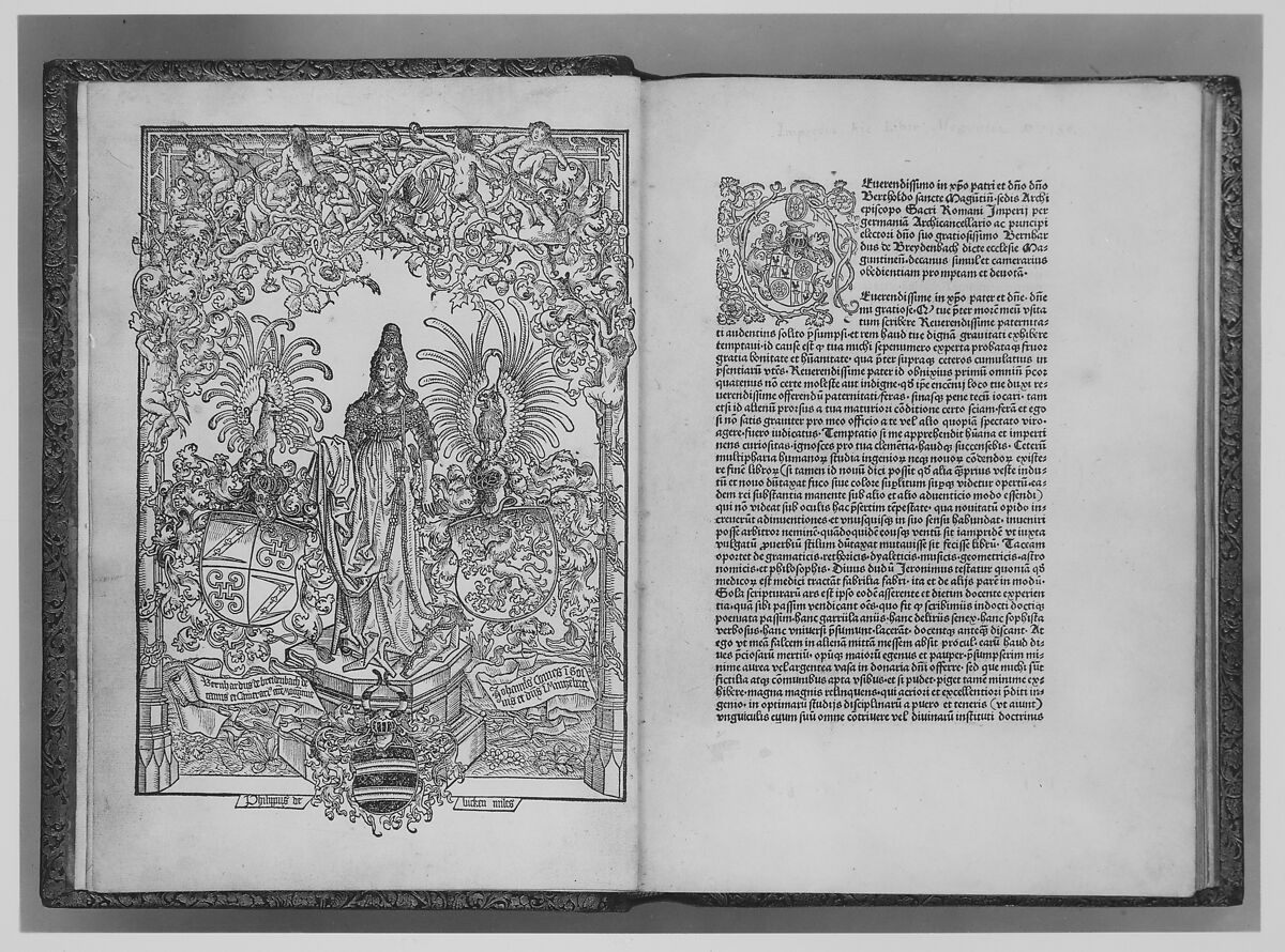 Peregrinatio in terram sanctam., Bernhard von Breydenbach (German, Mainz 1440?–?1497 Mainz), Woodcuts