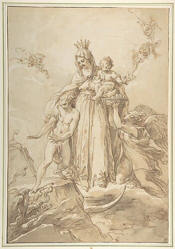 The Virgin Immaculate with the Christ Child
