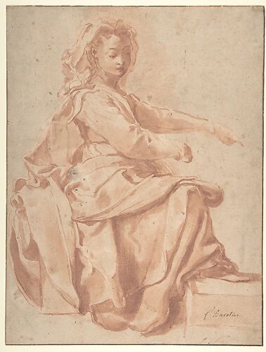 Seated Female Figure