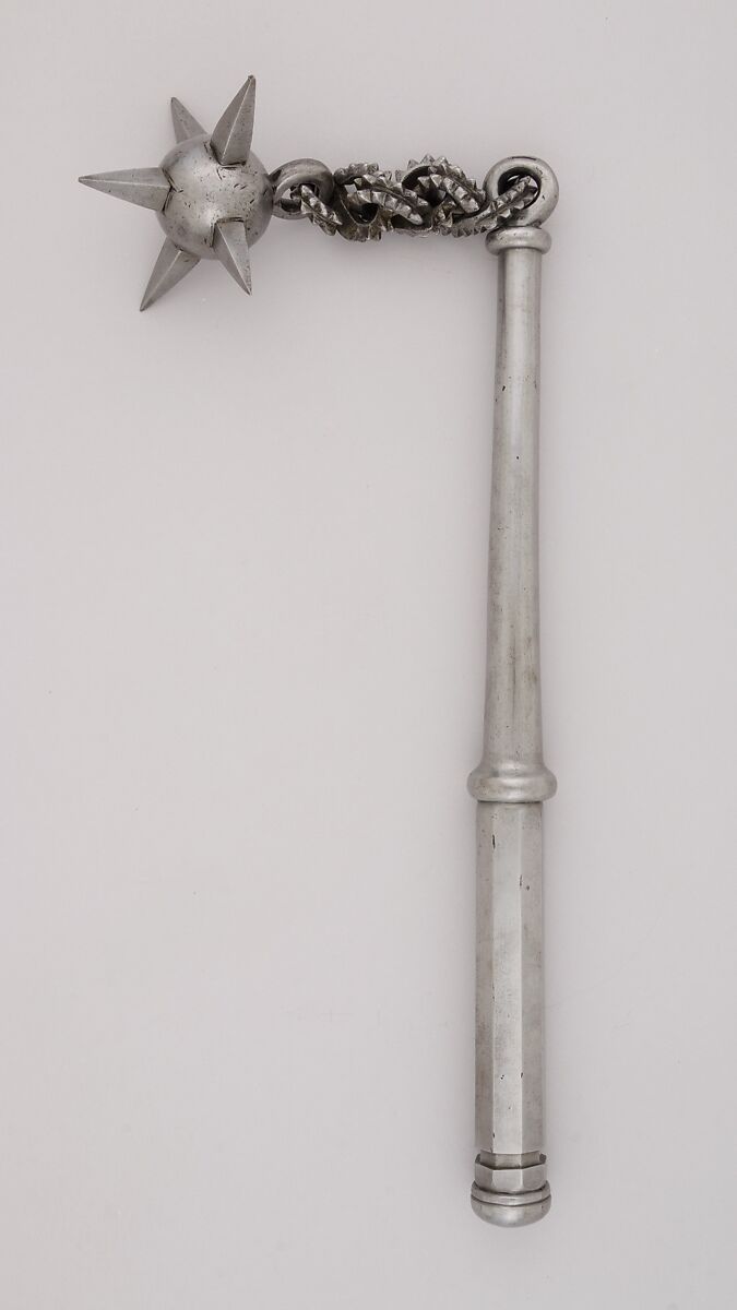 Military Flail, Steel, possibly German 
