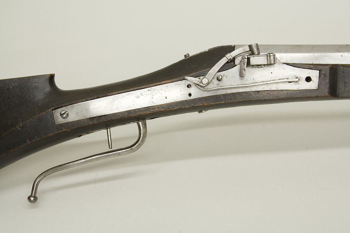 Matchlock Gun, Steel, wood, German or Austrian