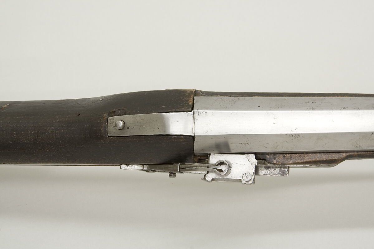 Matchlock Gun, Steel, wood, German or Austrian