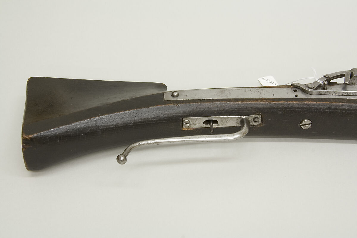 Matchlock Gun, Steel, wood, German or Austrian