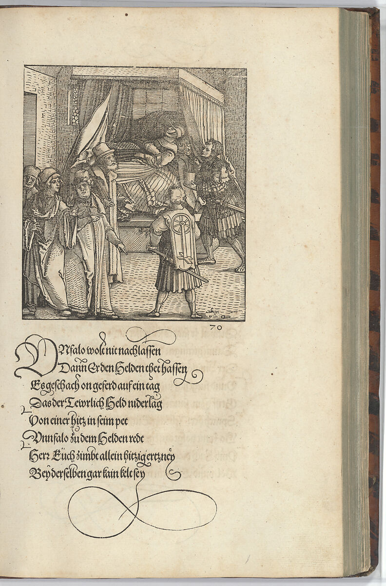 [Der Theuerdank]. Die geverlicheiten und eines teils der geschichten des loblichen streitbaren vnd hochberumbten helds vnd Ritters Tewrdannckhs, Written by Melchior Pfintzing (German), Woodcuts