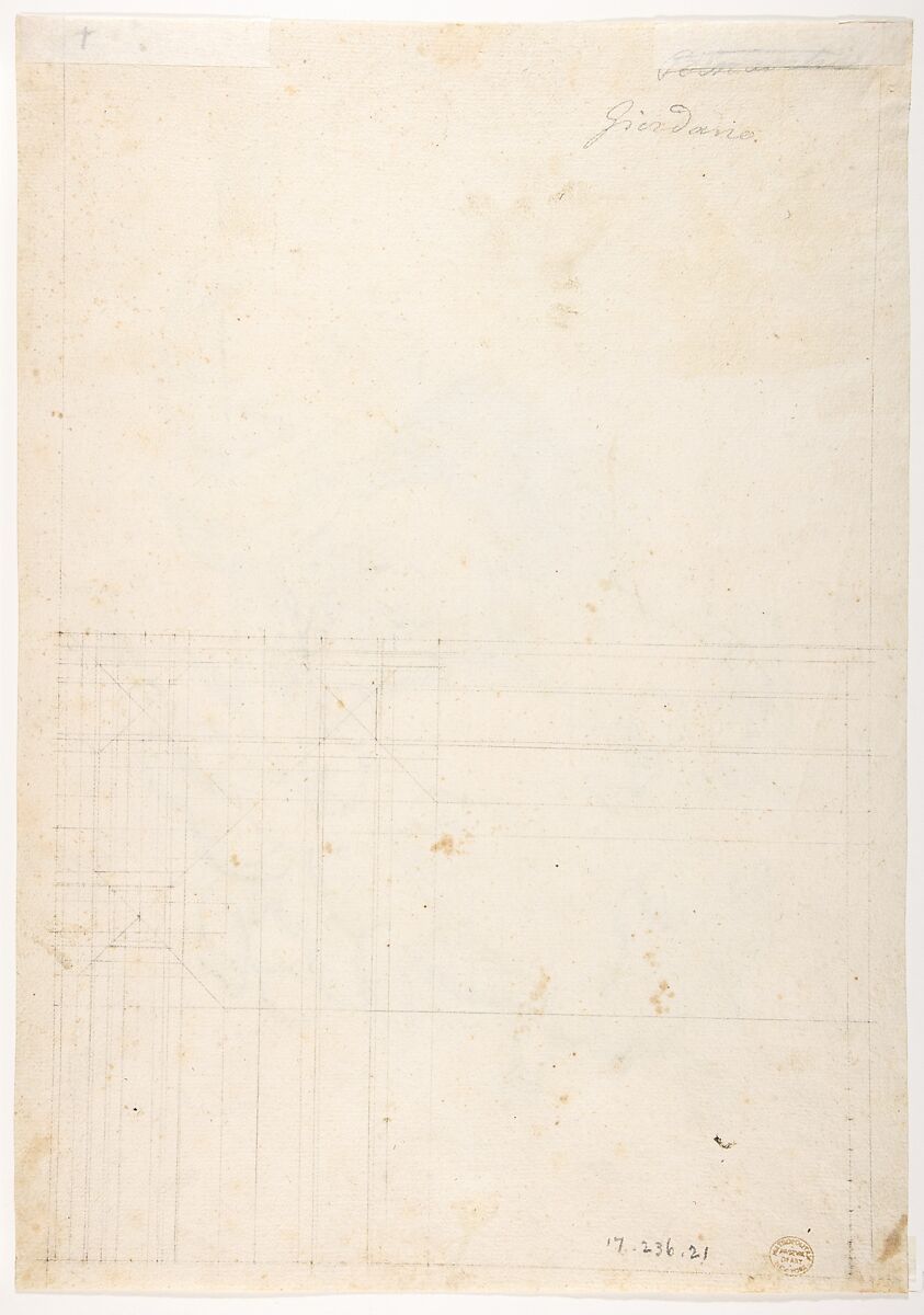 Ascension of a Bishop Saint, Luca Giordano (Italian, Naples 1634–1705 Naples), Black chalk