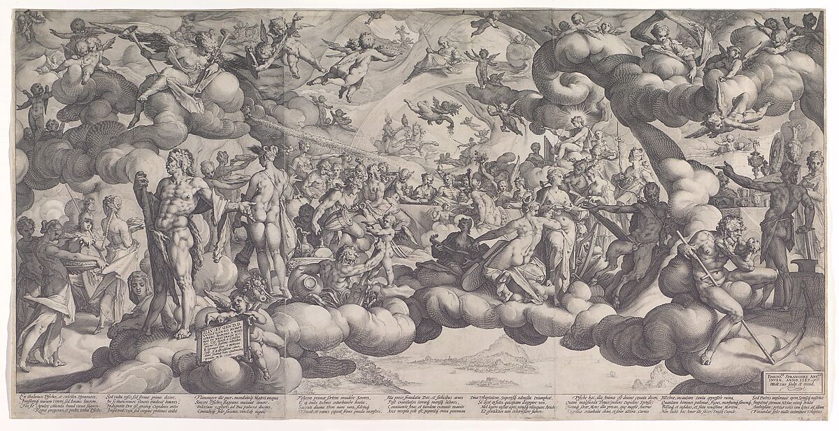 The Feast of the Gods at the Marriage of Cupid and Psyche